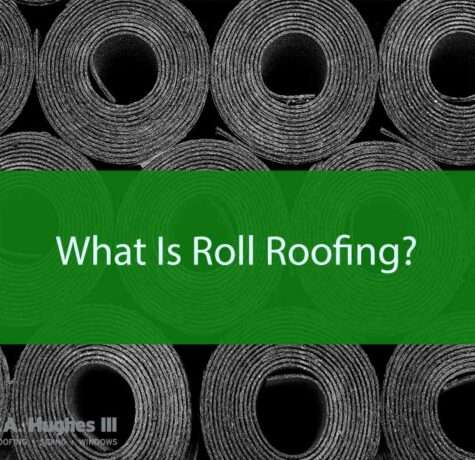 What is roll roofing