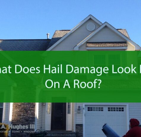 What Does Hail Damage Look Like On A Roof?