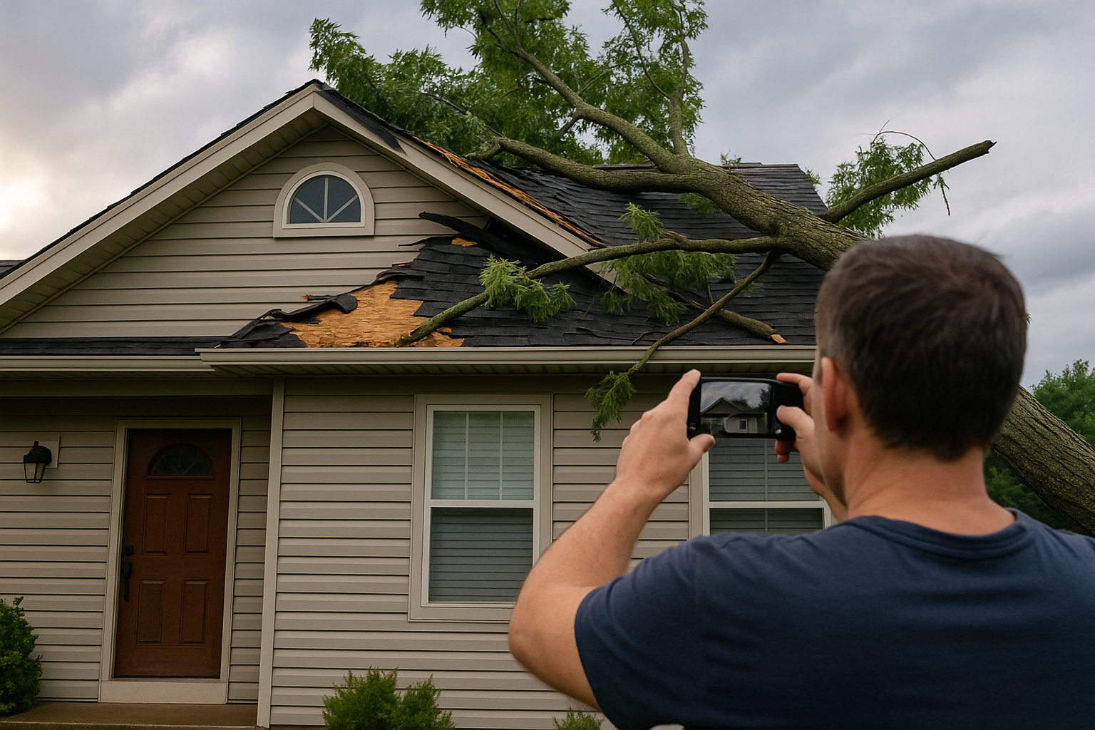Storm Damage Panic? What to Do in the First 24 Hours After Your Roof Fails