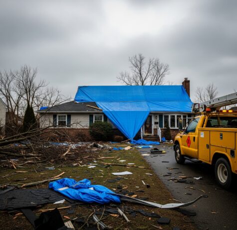 Emergency Roof Tarp Service in Gloucester County – T.A. Hughes