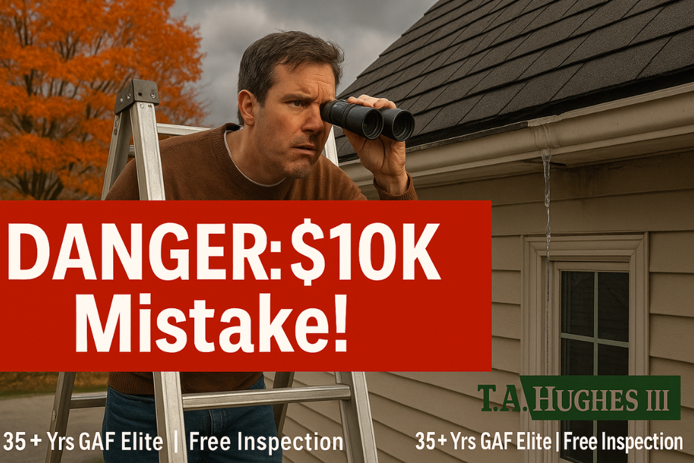 DIY Roof Inspection Mistakes NJ Homeowners Make