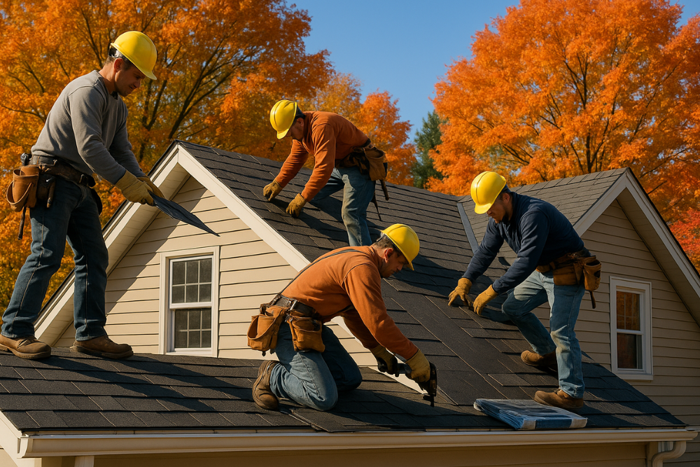 How Long Does It Take to Replace a Roof in October?