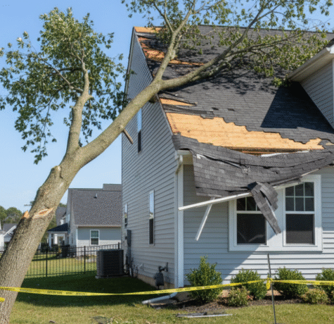 What Swedesboro Homeowners Should Do After a Tree Hits the Roof