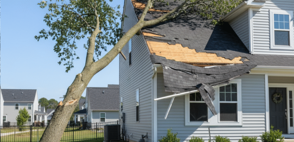 What Swedesboro Homeowners Should Do After a Tree Hits the Roof