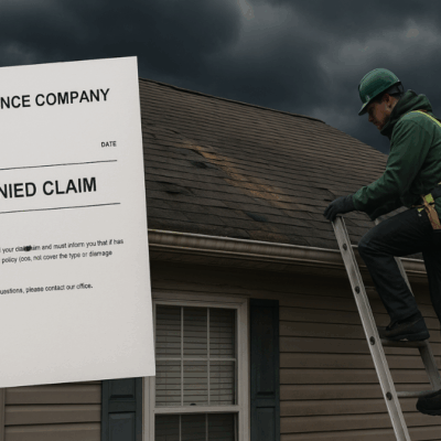 Why Your Insurance Claim Got Denied (And How a Roof Inspection Helps)