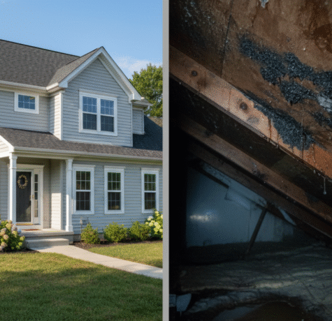 Signs of Hidden Roof Damage You Can’t See from the Ground in South Jersey