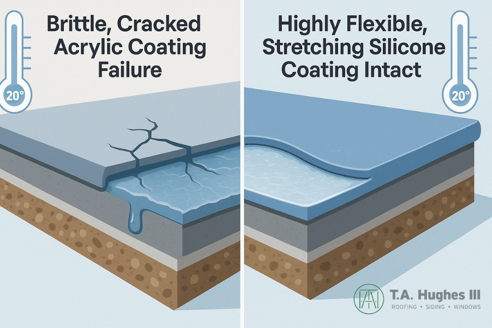The Chemistry of Survival: Silicone vs. Acrylic in Freezing Temps The Chemistry of Survival: Silicone vs. Acrylic in Freezing Temps