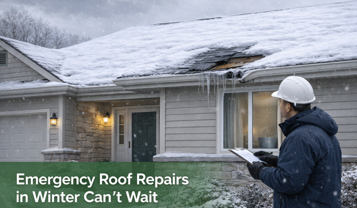How Much Does Emergency Roof Repair Cost in Winter?