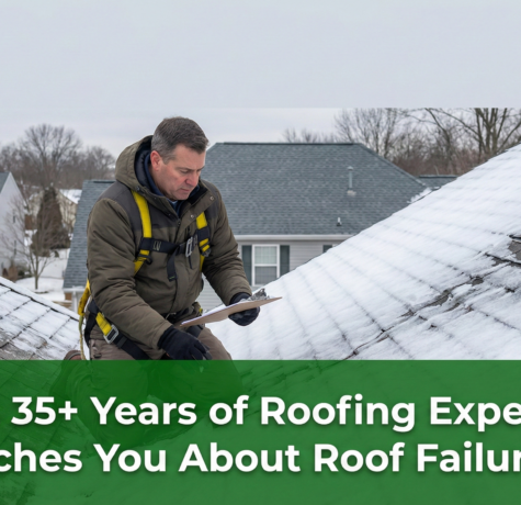 What 35+ Years of Roofing Experience Teaches You About Roof Failures