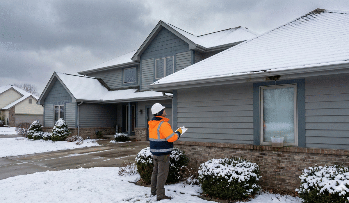 What to Do When Your Roof Starts Leaking in the Middle of Winter