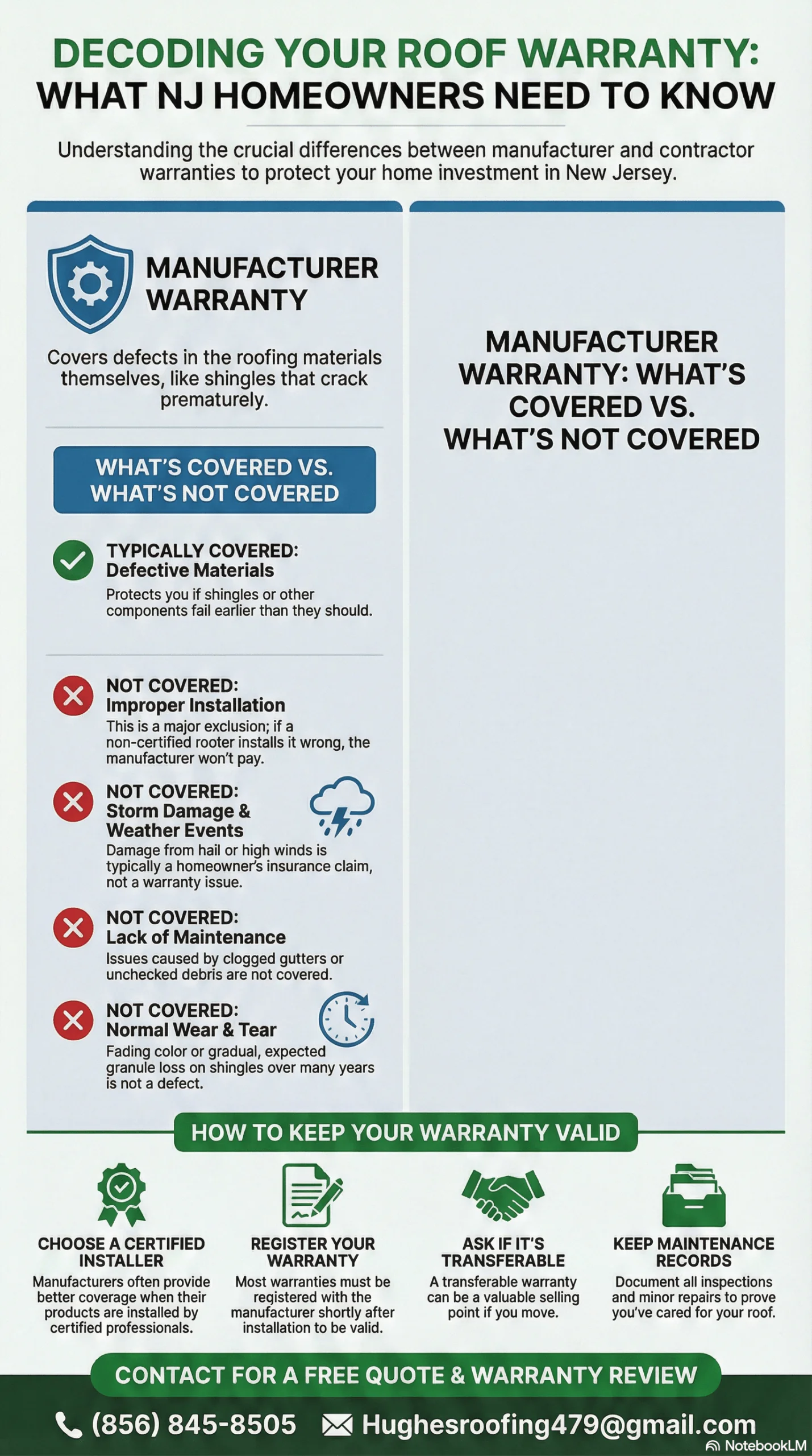 Manufacturer Roof Warranty Explained Manufacturer Roof Warranty Explained