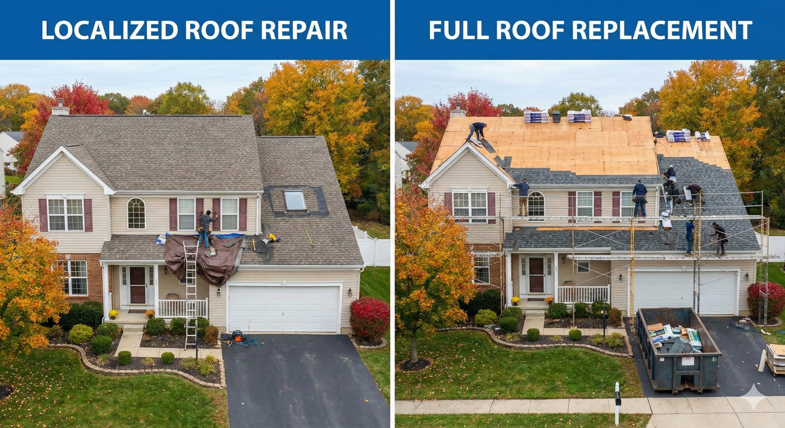 Signs You Should Repair Your Roof Instead of Replacing It