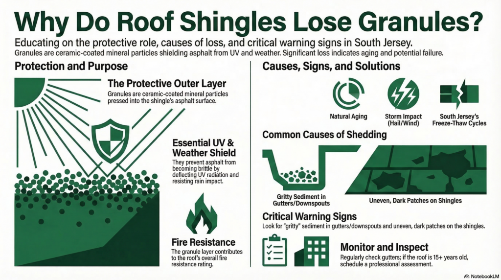 Roof Shingle Granule Loss Guide