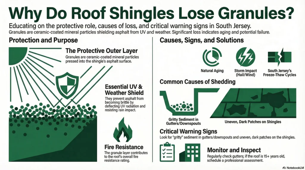 Roof Shingle Granule Loss Guide