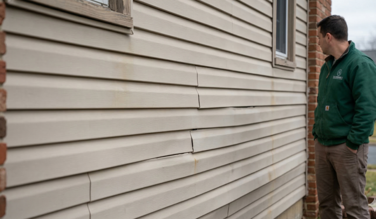 What Causes Siding to Warp or Buckle on Homes?