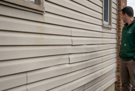 What Causes Siding to Warp or Buckle on Homes?