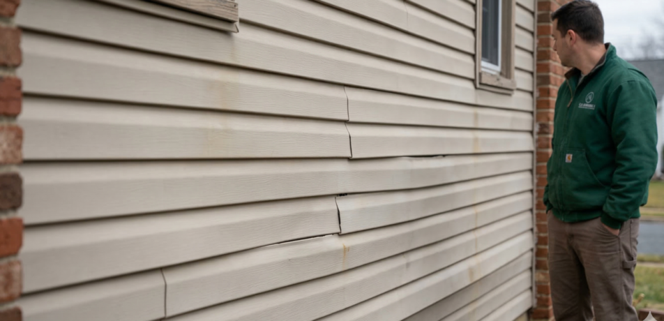 What Causes Siding to Warp or Buckle on Homes?
