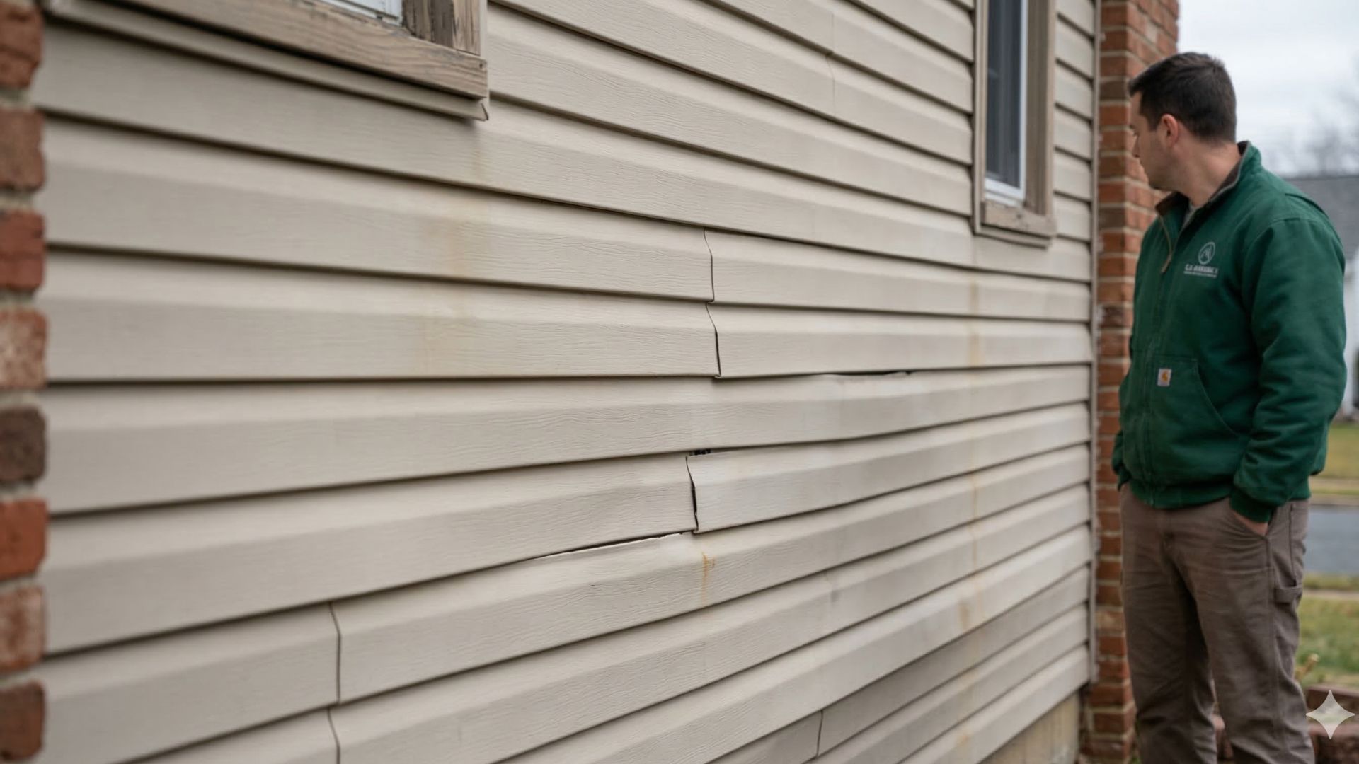 What Causes Siding to Warp or Buckle on Homes
