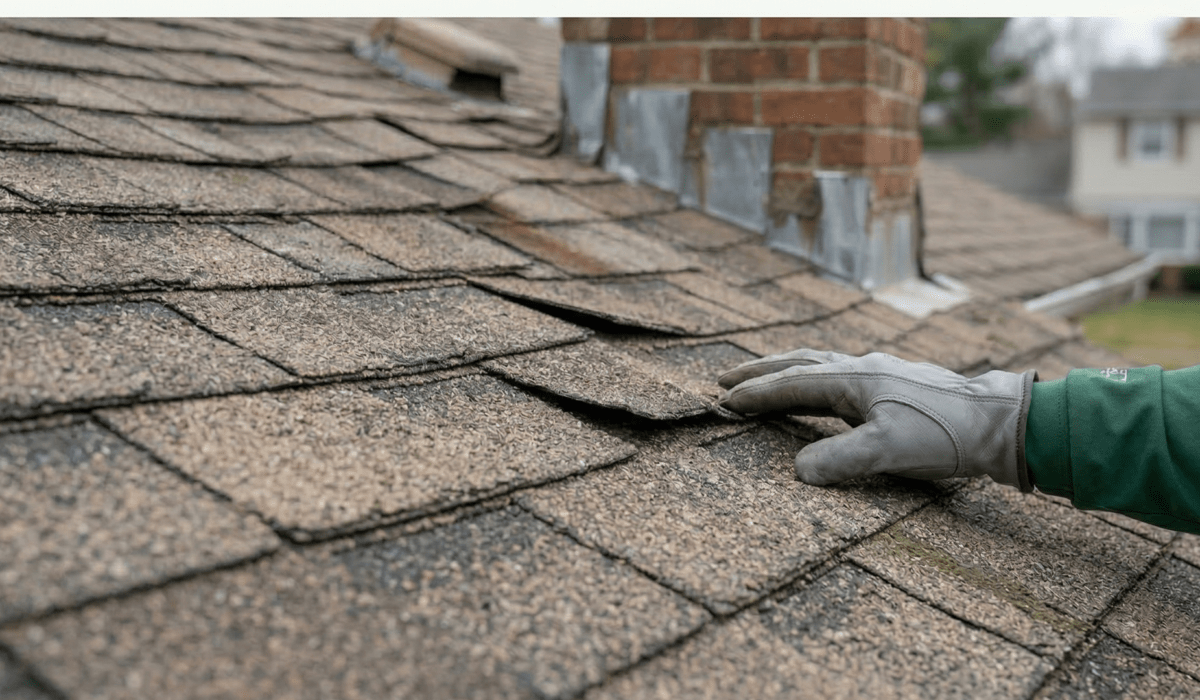 What Causes Roof Shingles to Curl or Lift in South Jersey?