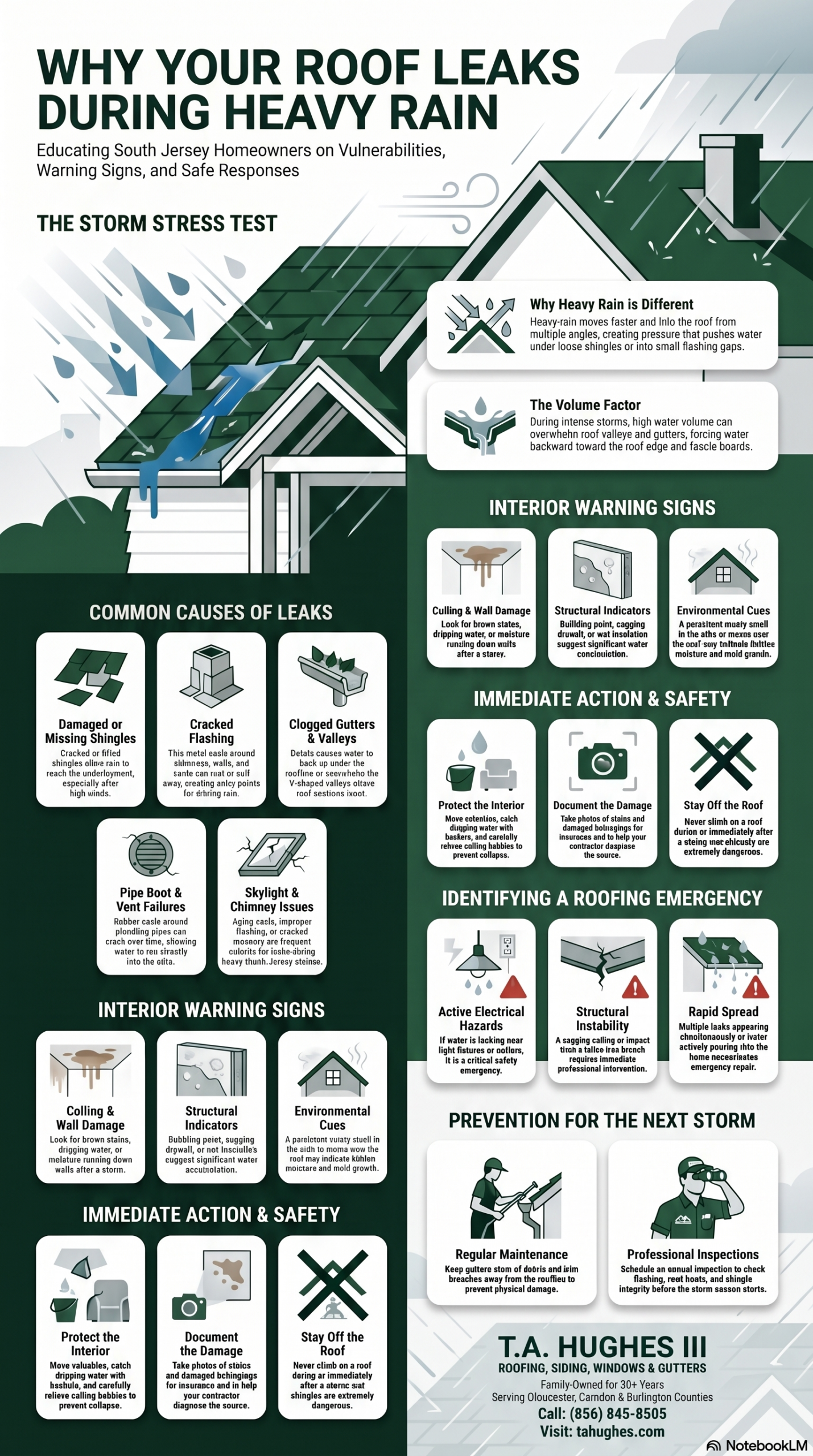 Why Your Roof Leaks During Heavy Rain Why Your Roof Leaks During Heavy Rain