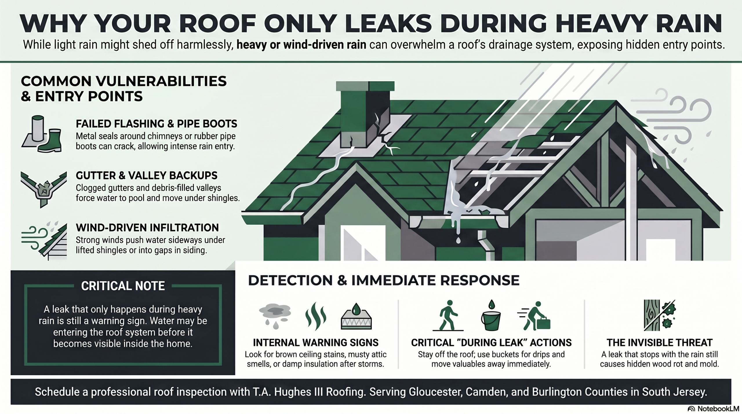 Heavy Rain Roof Leak Guide Heavy Rain Roof Leak Guide